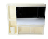 Botiquin plastico cuadrado lanco